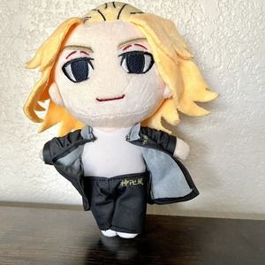 Manjiro Sano Chibi N124 Tokyo Revengers Plush Stuffed Toy Doll Japan